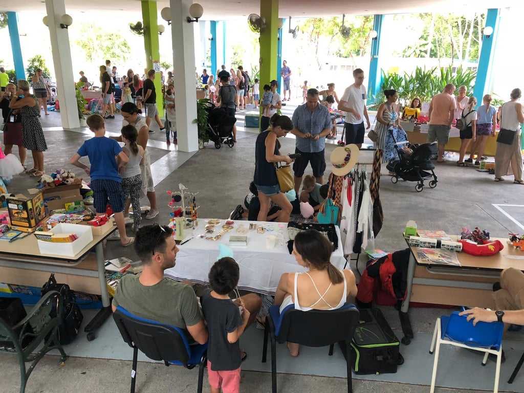 The Parents of Nexus SG hosted a 'Flea Market' event full of stalls and activities