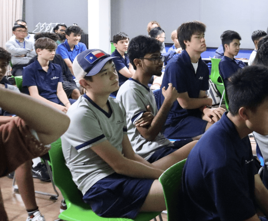 Secondary students gathered for a session during Neurodiversity Celebration Week.