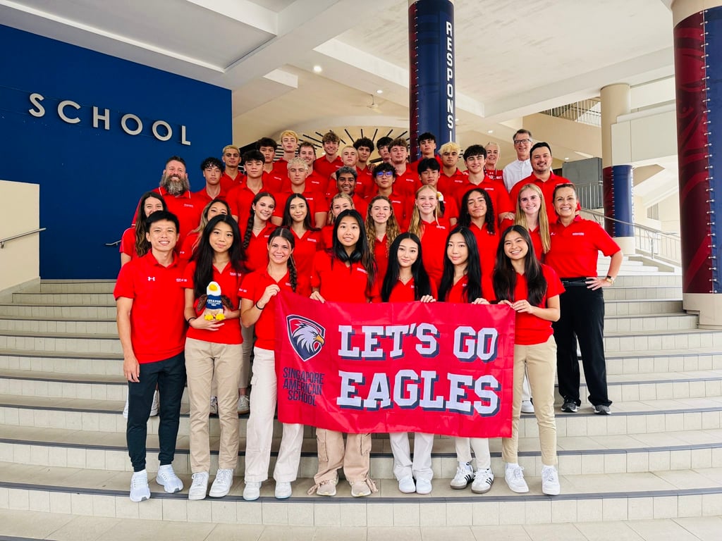 SAS Eagles, the school's student athletes.