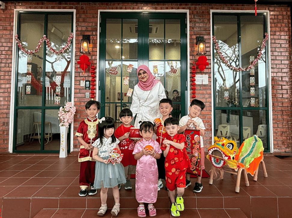 Chinese New Year celebration at Setia Tropika.
