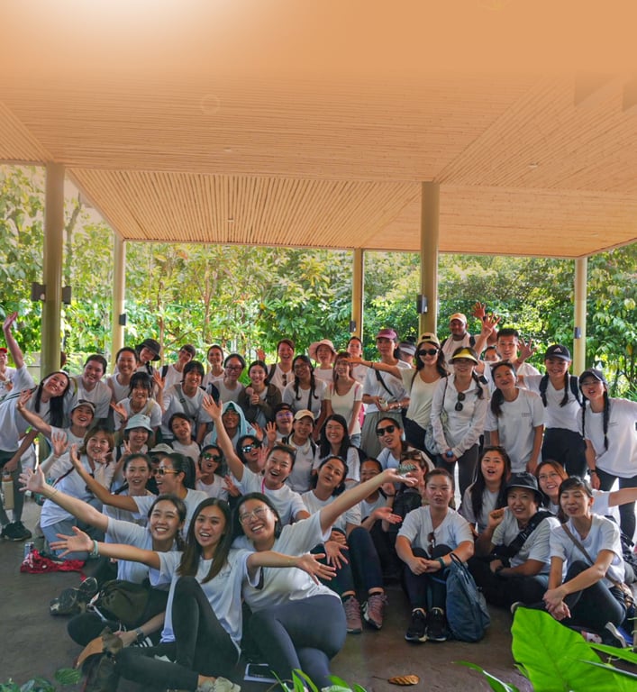 The Odyssey Community participating in 