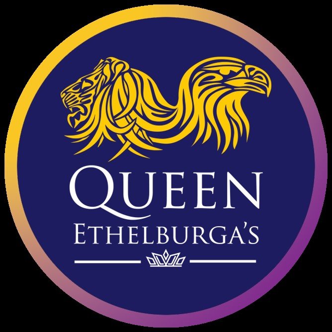 Queen Ethelburga's Collegiate logo