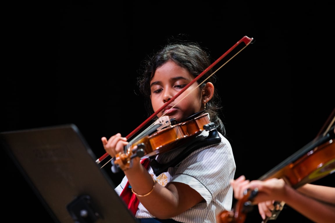 Prep School students took centre stage at the Solo Concert, showcasing their musical talents with confidence and passion.