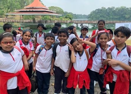 The School took its students to MacRitchie Reservoir as part of its ENDOW program