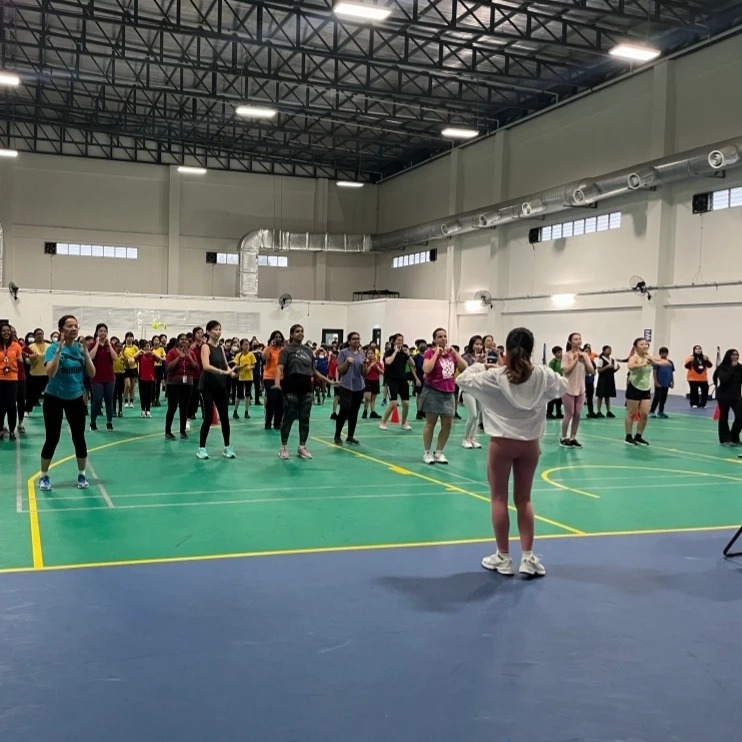 Parents and Bestarians were treated to a  zumba session before school on International Women's Day.
