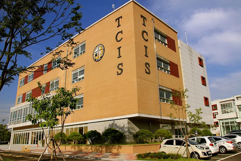 Taejon Christian International School campus building in Daejeon.