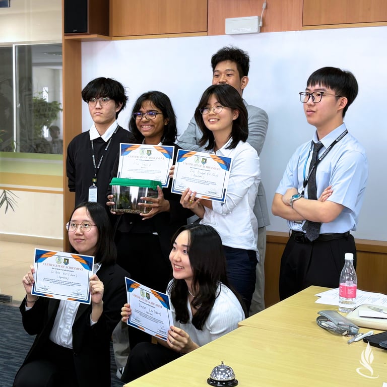 IGB students put their learning into action at the Inter-School Science Conference at GIS Malaysia, tackling real-world challenges like climate change and AI in marine exploration.
