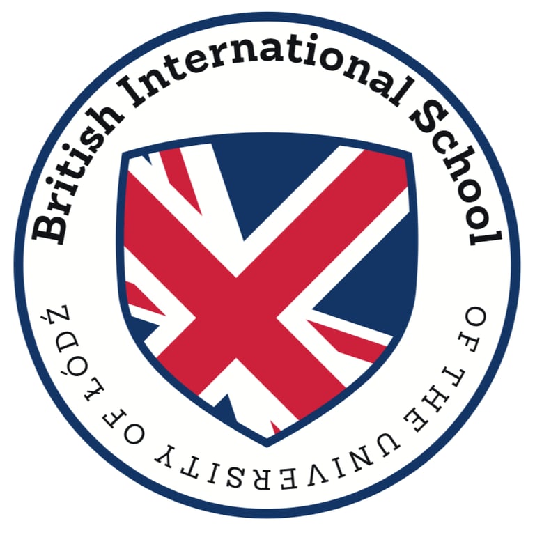 British International School of the University of Łódź logo