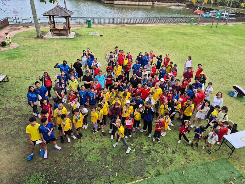 The KGIS community comes together for the annual Cross Country Run