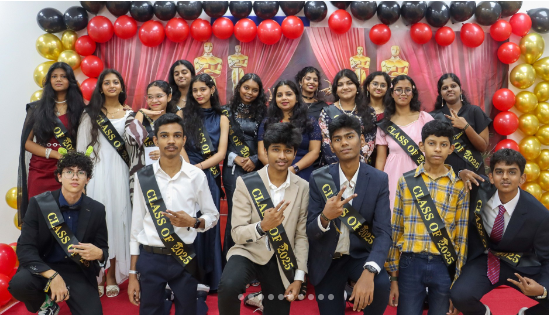 Graduation ceremonies for the graduating students!