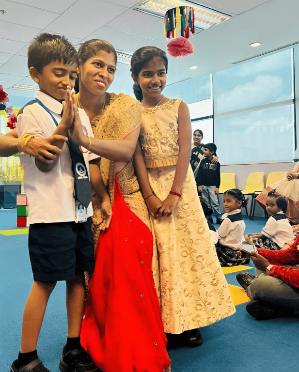 Smiles shine at school as students and parents celebrate Mother's Day