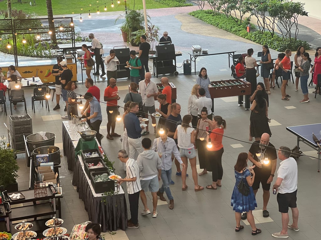 Existing and new parents are welcomed to the school at the PA Welcome (Back) BBQ to kick off the school year