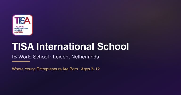 Theodore International Startup Academy — international school in Leiden, Netherlands