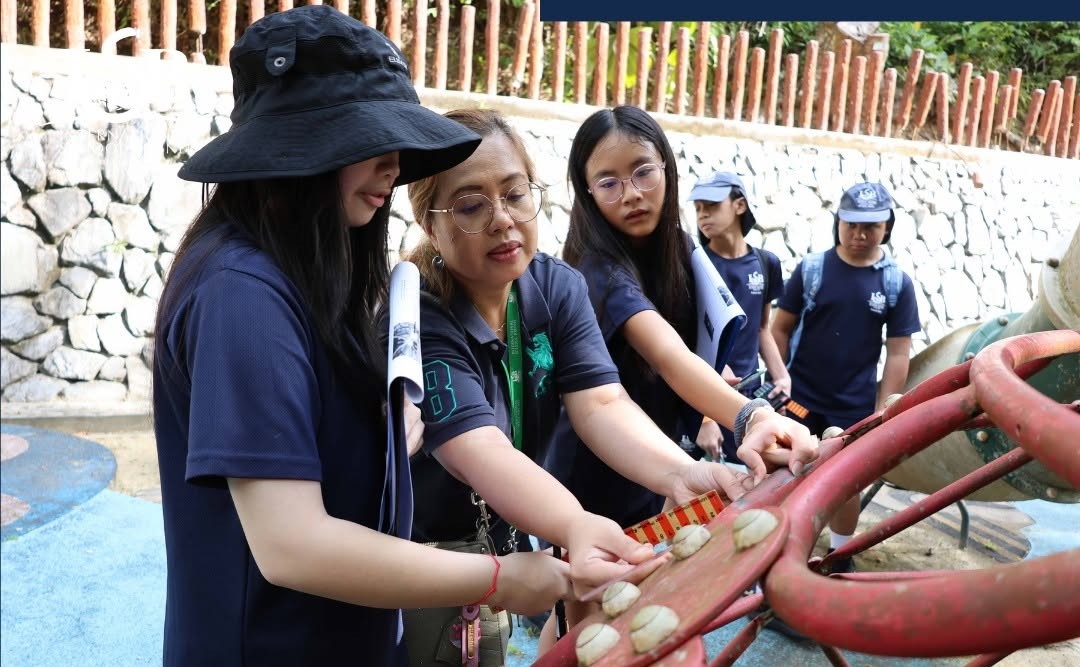 Students participate in a hands-on cultural workshop.
