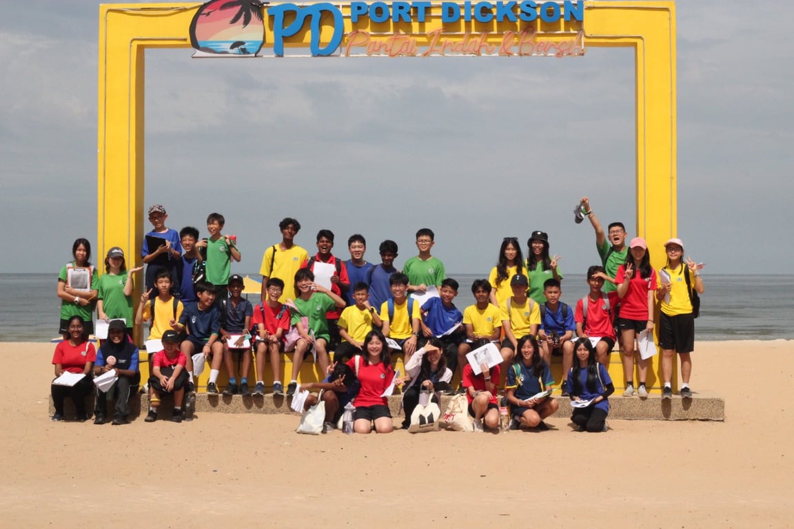 TIS students visit Port Dickson for a Geography field trip where they studied shifting coastline and urban changes.