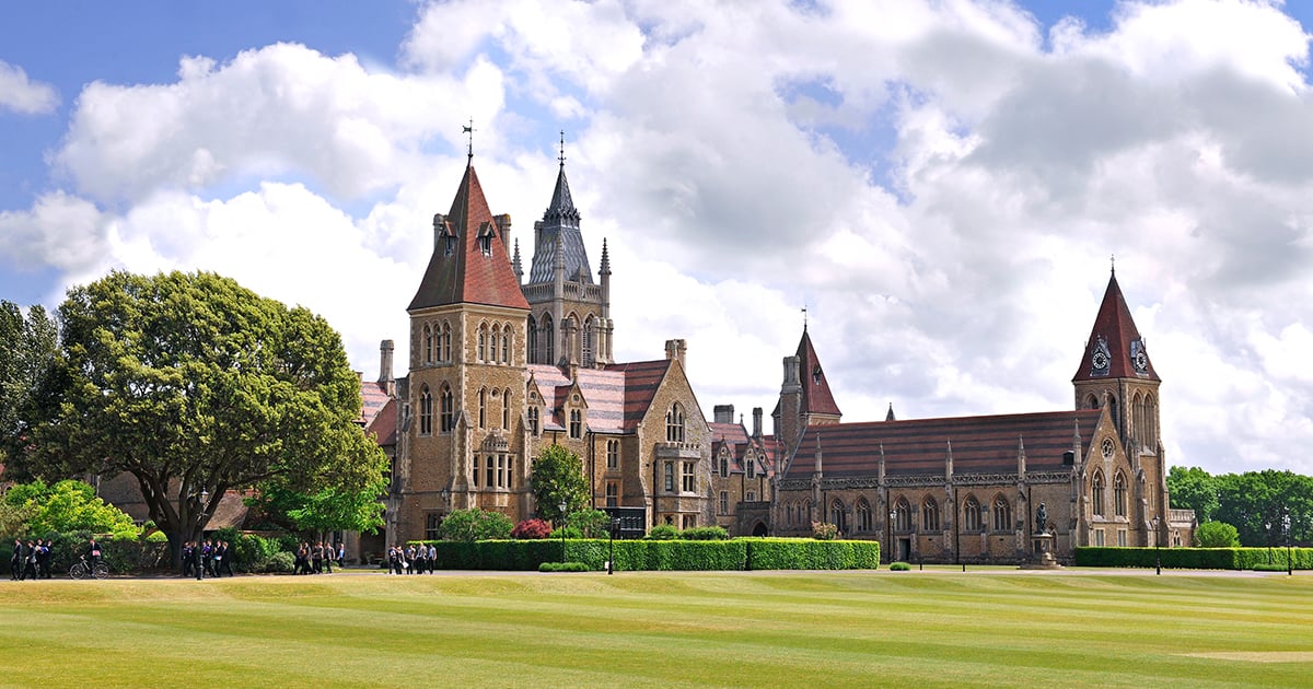 The flagship Charterhouse (UK) school is homed in a 250‑acre campus and was founded in 1611