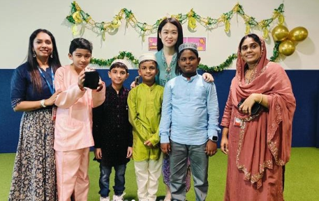 Parents join Dimensions to celebrate Hari Raya