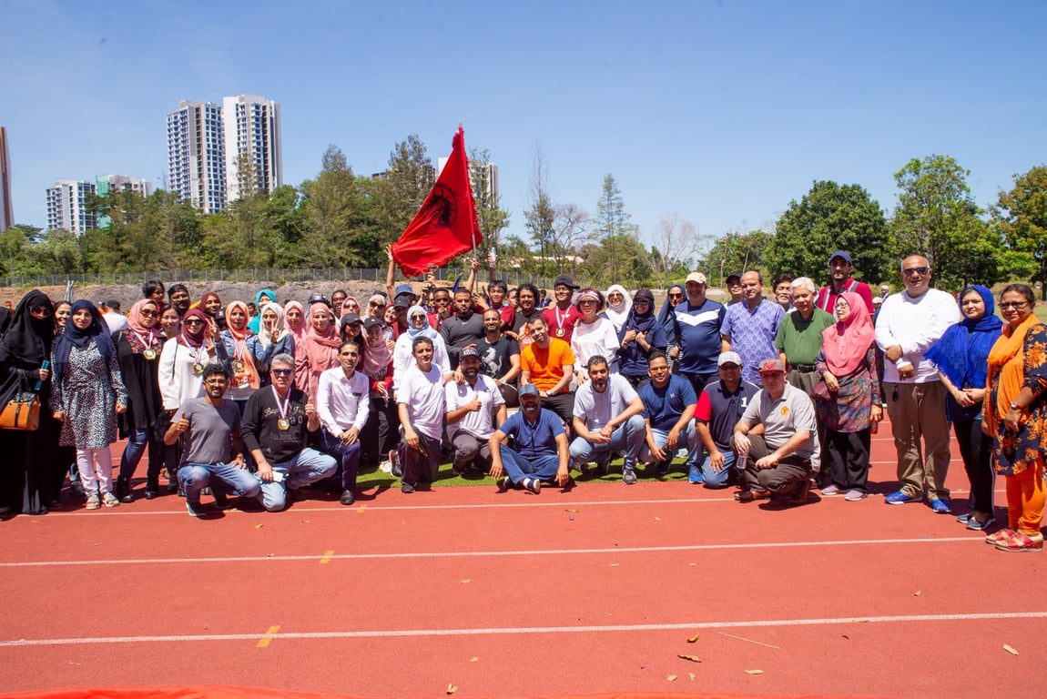 Sports Day brings out staff, students and the parents for a day of fun and games.