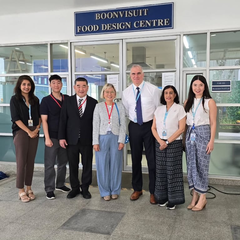 The Boonvisuit family visiting NIST, proud parents of alumni from the Classes of 2019 and 2021.
