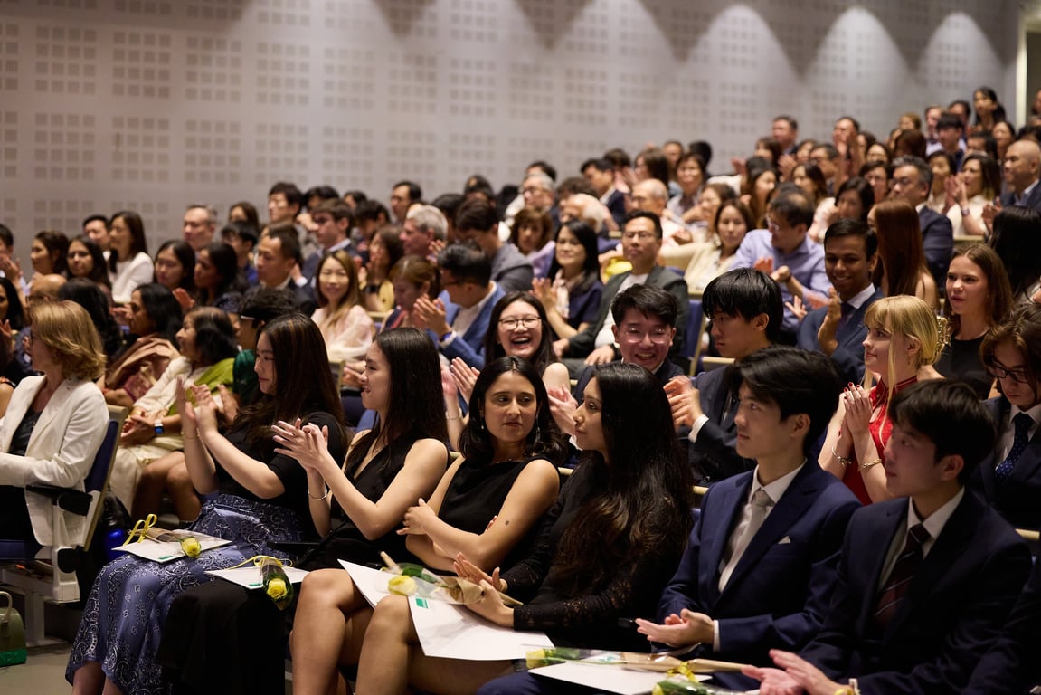 GSIS community during the graduation ceremony for the class of 2025.