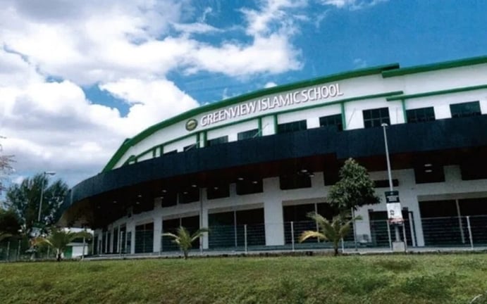The main school building