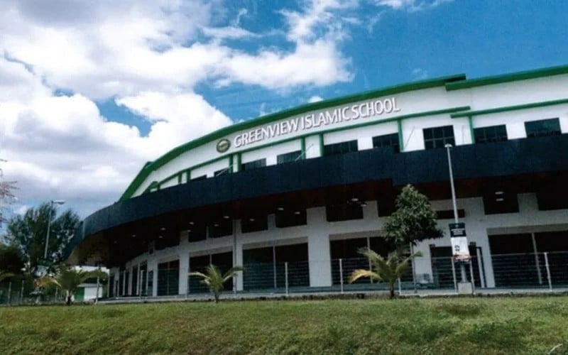 The main school building