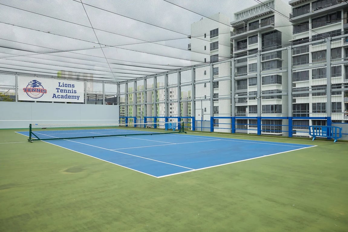 Stamford American International School tennis courts