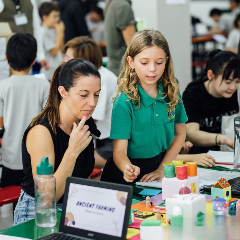From Mesopotamia to Ancient Egypt, 4th Graders shared their research with parents and teachers through models, projects, and presentations, demonstrating curiosity and deep understanding.