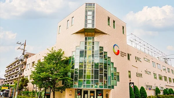 Exterior view of Global Indian International School Tokyo, Nishi Kasai Campus.
