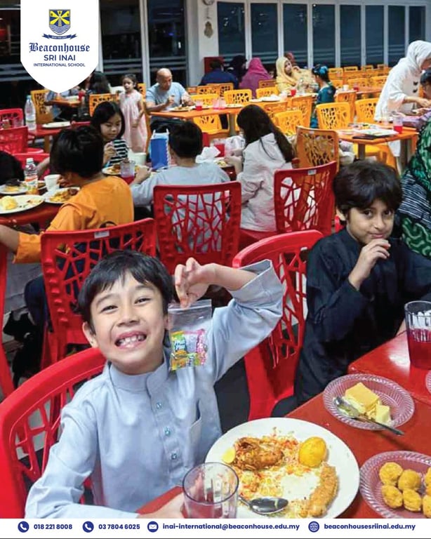 Sri Inai hosted a Ramadan Iftar and Taraweeh Prayer on campus to celebrate Ramadan.