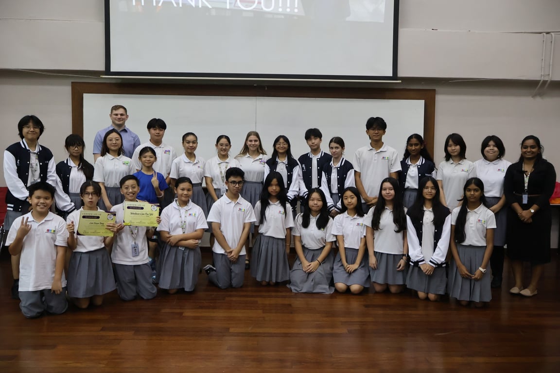 The new committee poses for a group photo after being selected for Student Council for the upcoming school year.