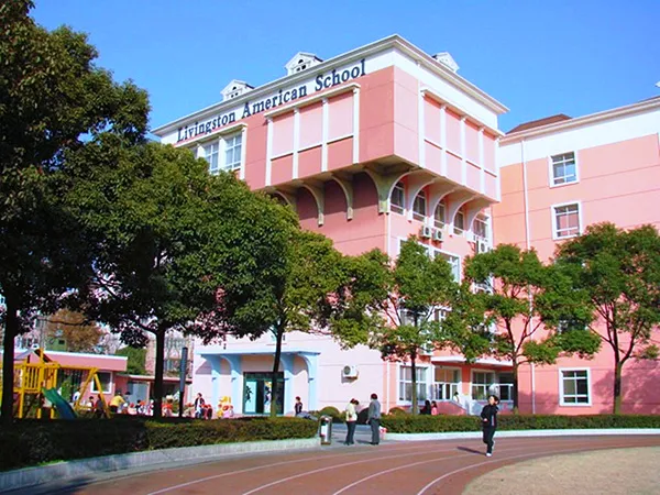Main campus building of Shanghai Livingston American School.