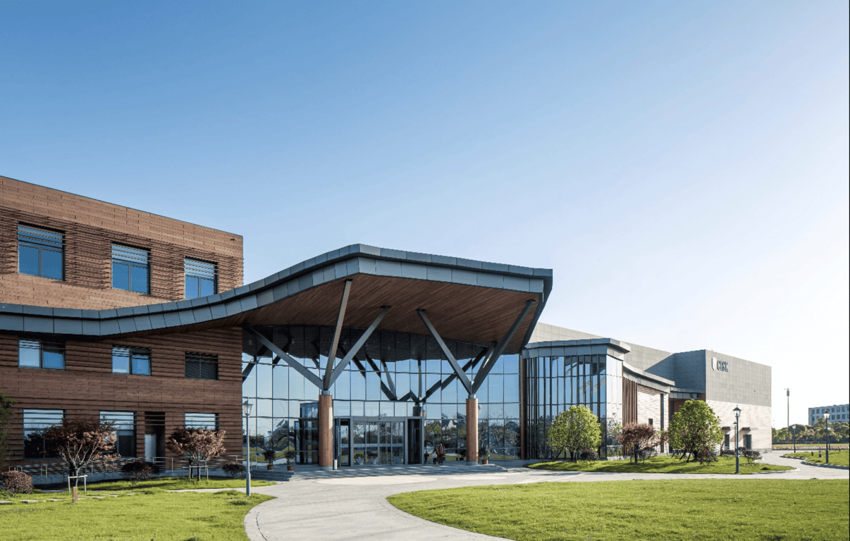A view of the primary academic building at Canadian International School Kunshan.