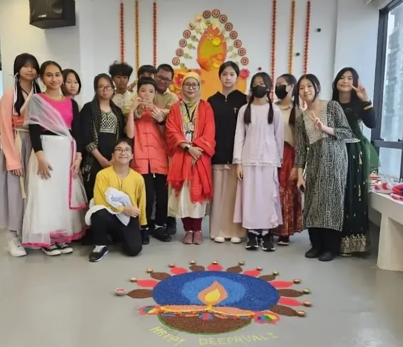 Celebrating Diwali with color, culture, and community spirit!