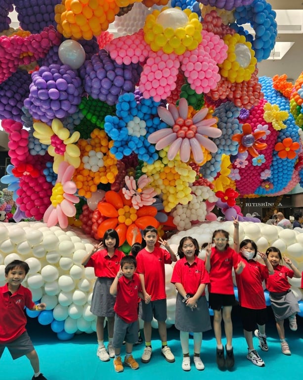 PYP students visited the Balloon Kingdom in aid of Art Appreciation Week