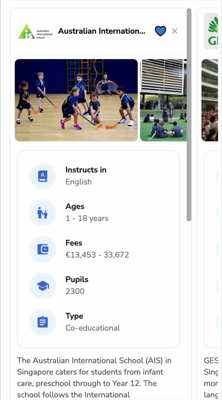Compare schools