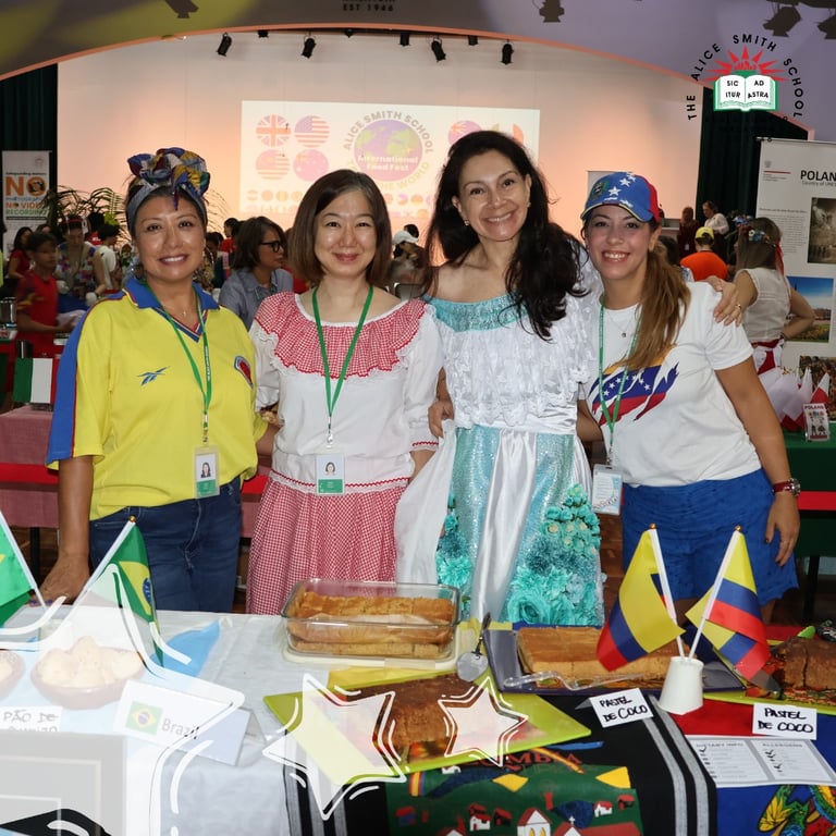 The whole school community comes together for International Day, where the diversity of the student body is celebrated.