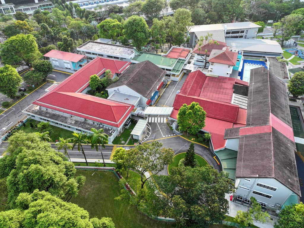 12 acres of green low rise campus