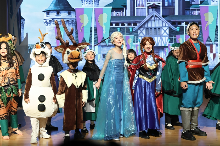Students bring stories to life through musical theatre.
