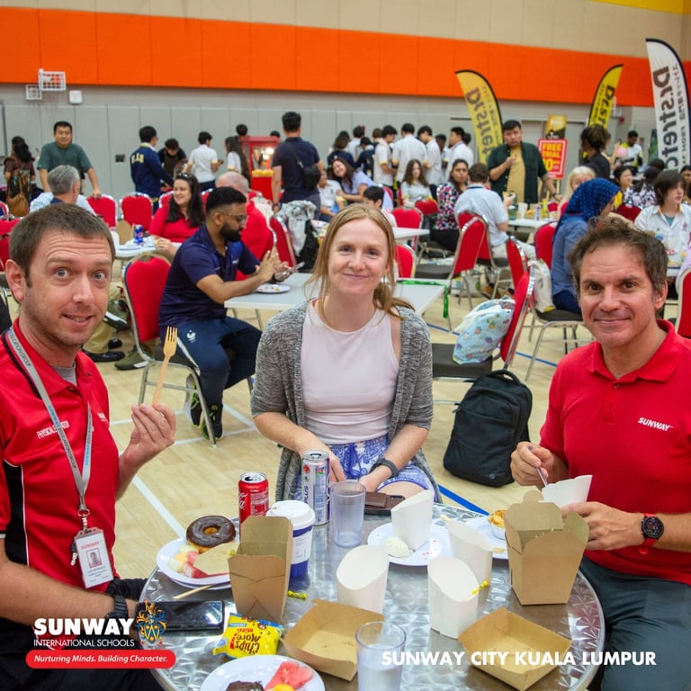 The Teachers Day Carnival event brought families to campus, an event hosted by the Parents Council.