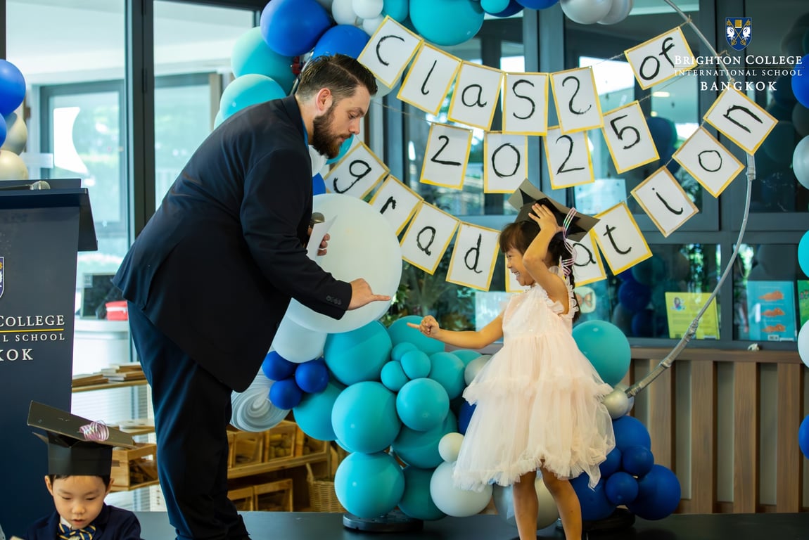 Reception Class of 2025 graduation at Brighton College Bangkok.