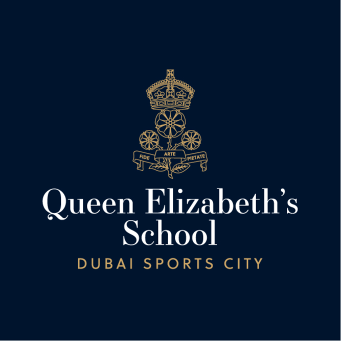 Queen Elizabeth's School Dubai Sports City logo