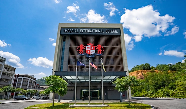 Main campus building at Imperial International School.