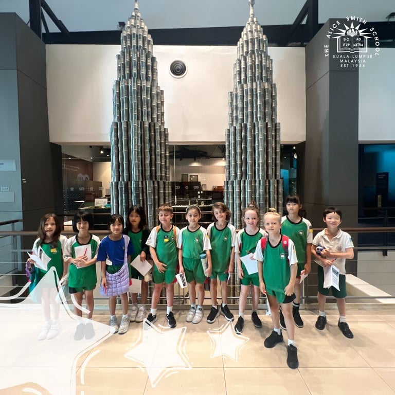 Year 3 students explored the Royal Selangor Visitor Centre where they discovered how natural resources like tin and pewter have shaped Malaysia’s history and economy
