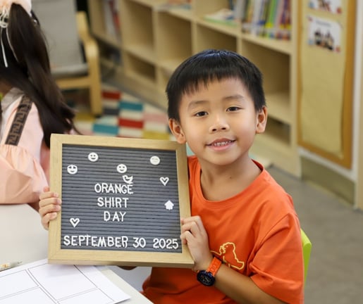 Orange Shirt Day marked by students on September.