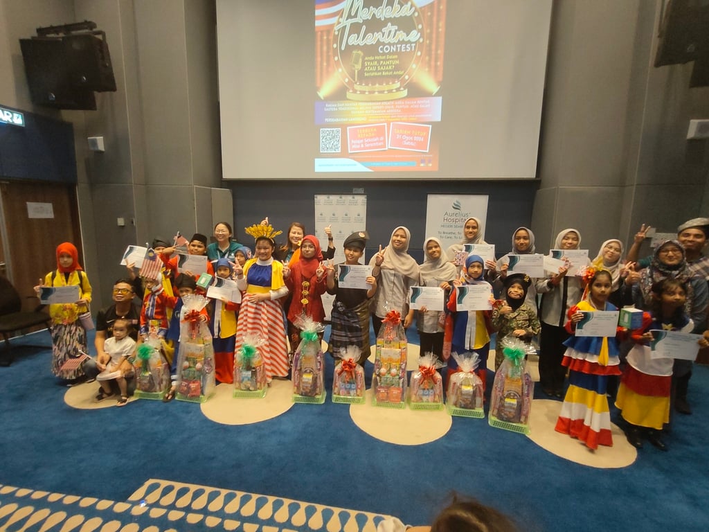 NIS proudly sent talented representatives to the Merdeka Talentime contest in Aurelius, Negeri Sembilan, and they truly shone, with performances in the pantun category.