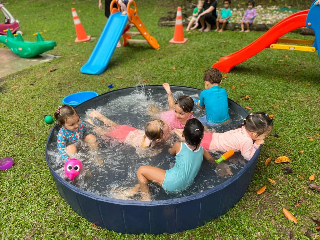 Friday at Rain Trees means Splash Time!