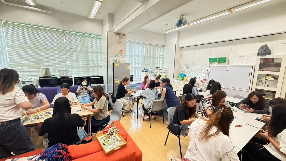 Parents participate in creative workshops, building skills and friendships.