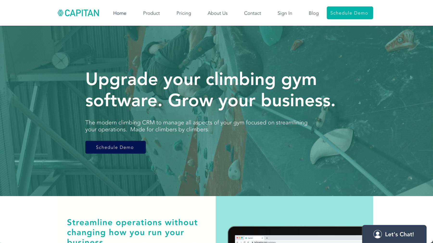 Capitan Climbing Software