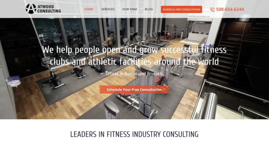 Atwood Consulting Group Health Club Consultants